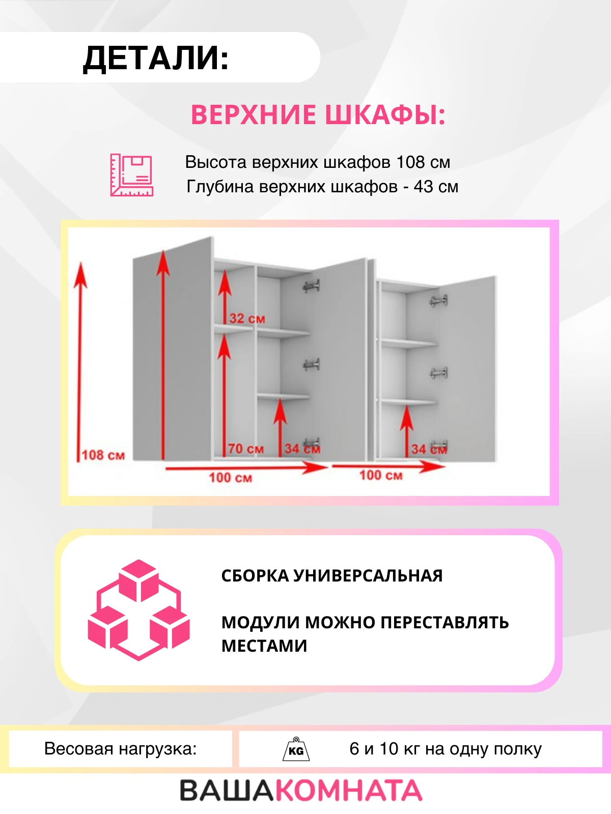 Кухня " Homa " 2,0 метра со столешницей цвет фасадов Белый шагрень , ЛДСП, МДФ